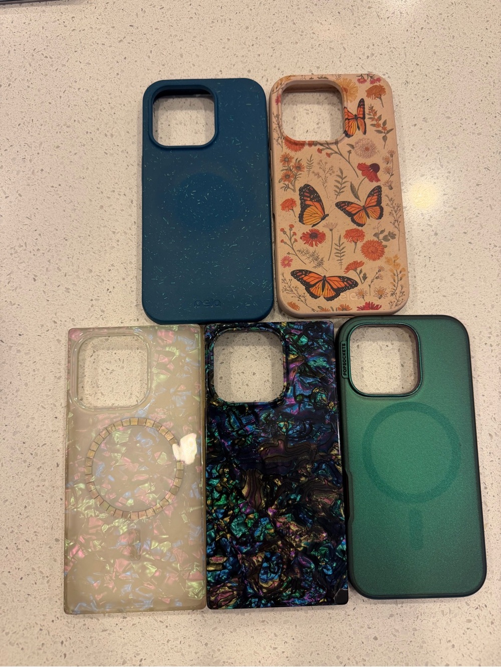 iPhone 16 Pro cases PELA, Popsockets, and Flaunt